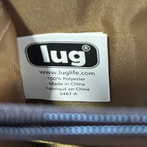 Lug | Quilted Handspring Travel Wallet Brown - Picture 5 of 7